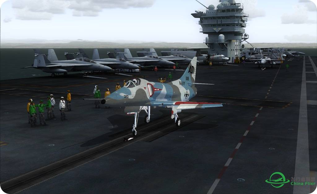 【NAVY】A-4天鹰航空母舰一日游-7688 