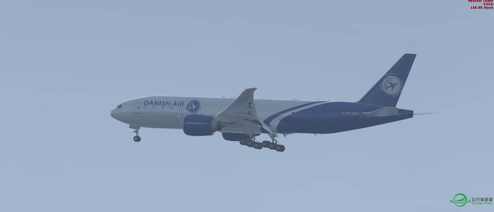 FSX B777 Cargo @ KMDW-460 