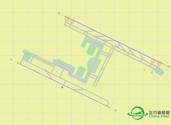 新郑国际机场2号航站楼 双跑道新鲜版-7503 