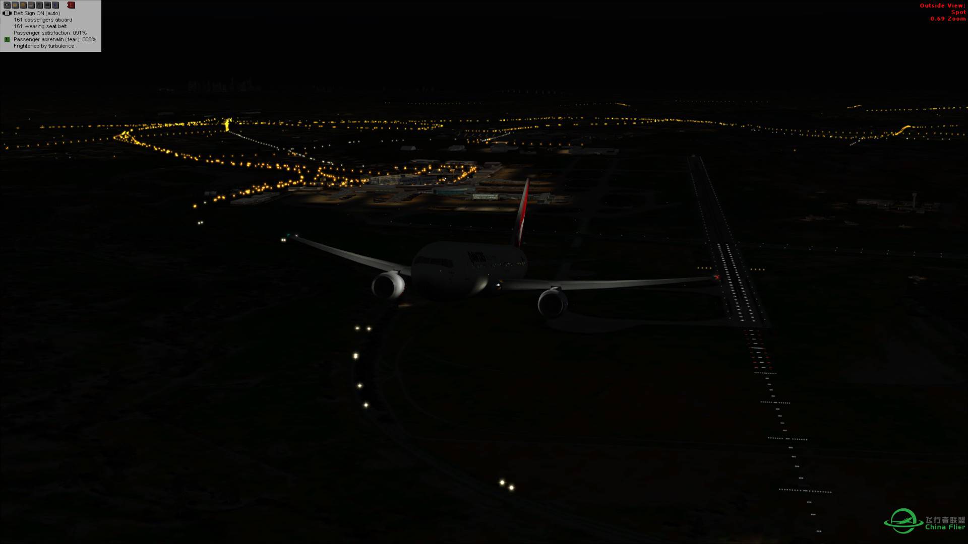 历时13h44m 墨尔本-卡拉奇 Qantas 767-300ER-220 