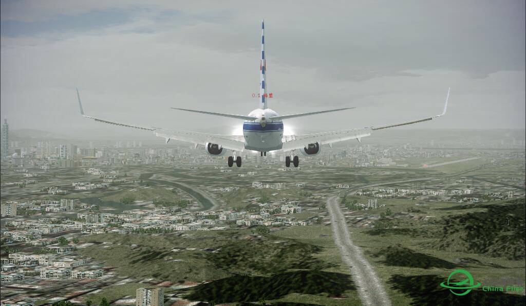 B737-800庆贺波音百年（fs9）-1726 