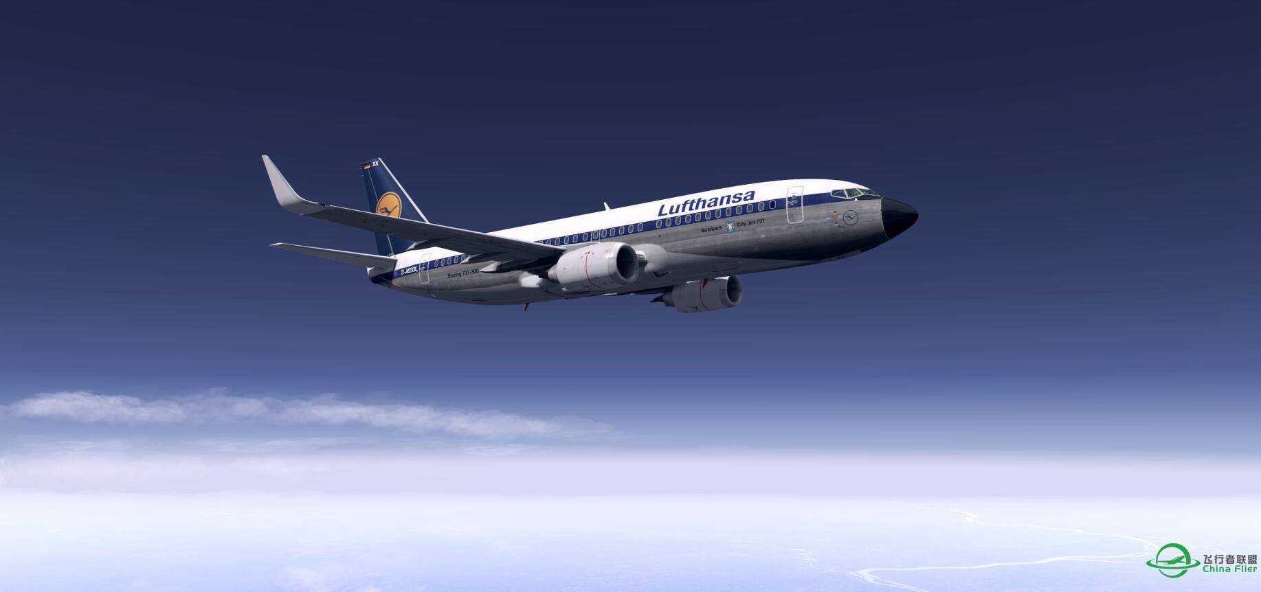 Xplane 733飞行美图-4572 