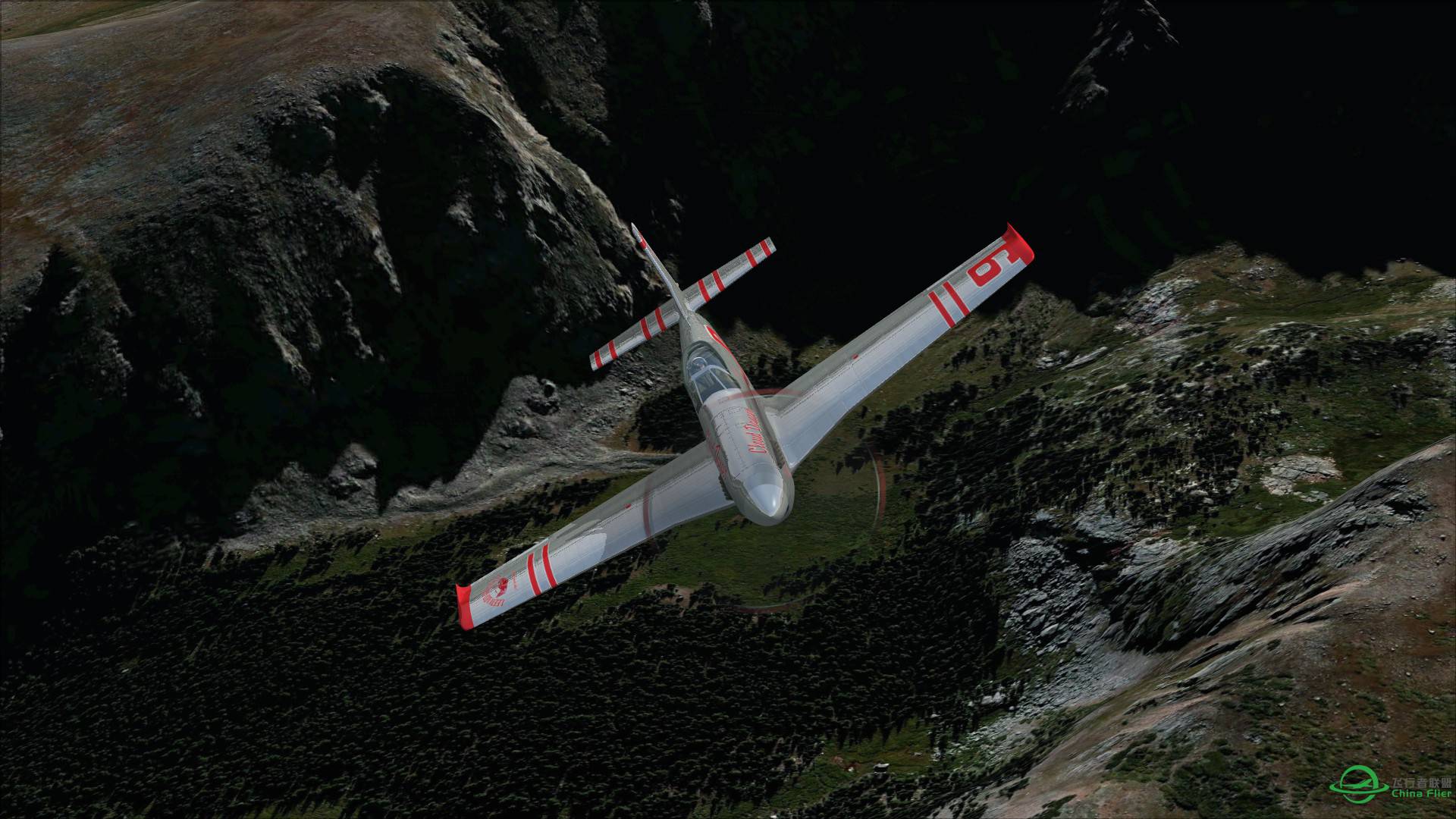 P51与落基山国家公园-9004 