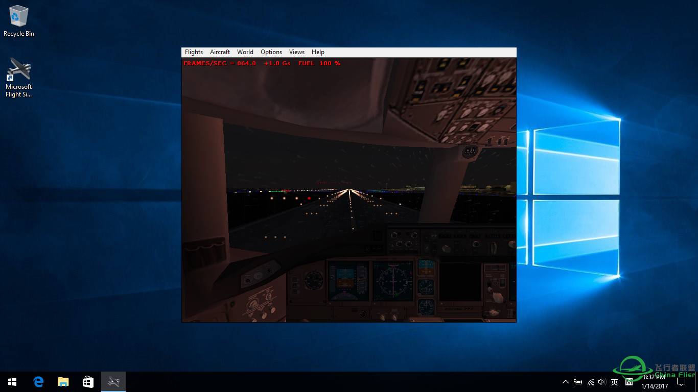 Win 10 还能运行 FS 2004-5446 