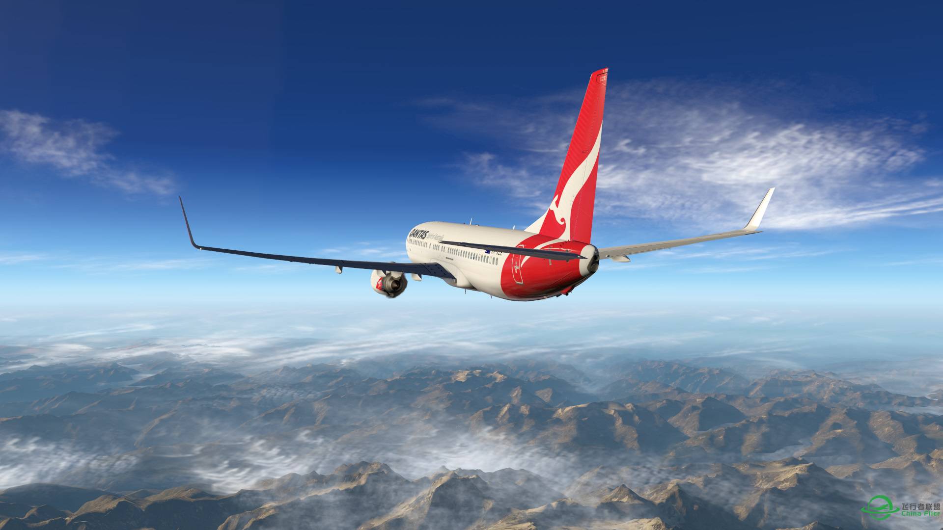 飞跃阿尔卑斯山 X-plane 11-195 