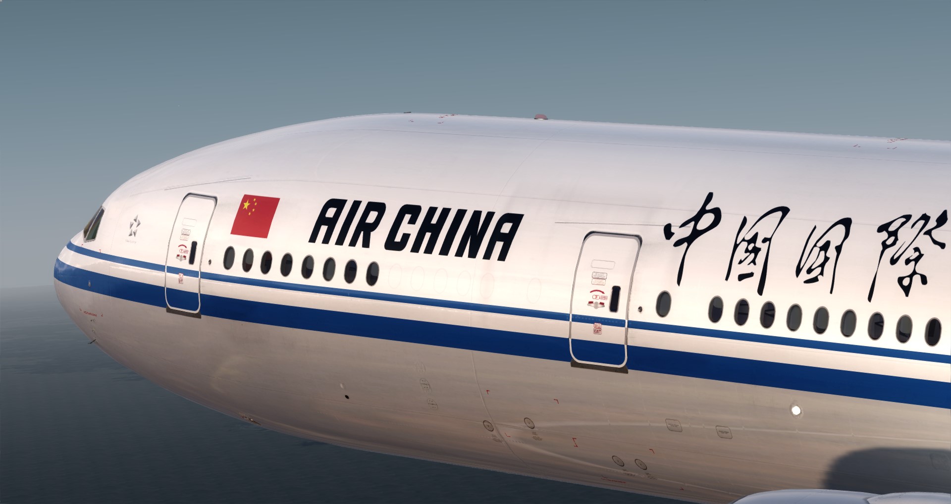 P3D V4 77W Air China ZBAA-CYUL-2809 