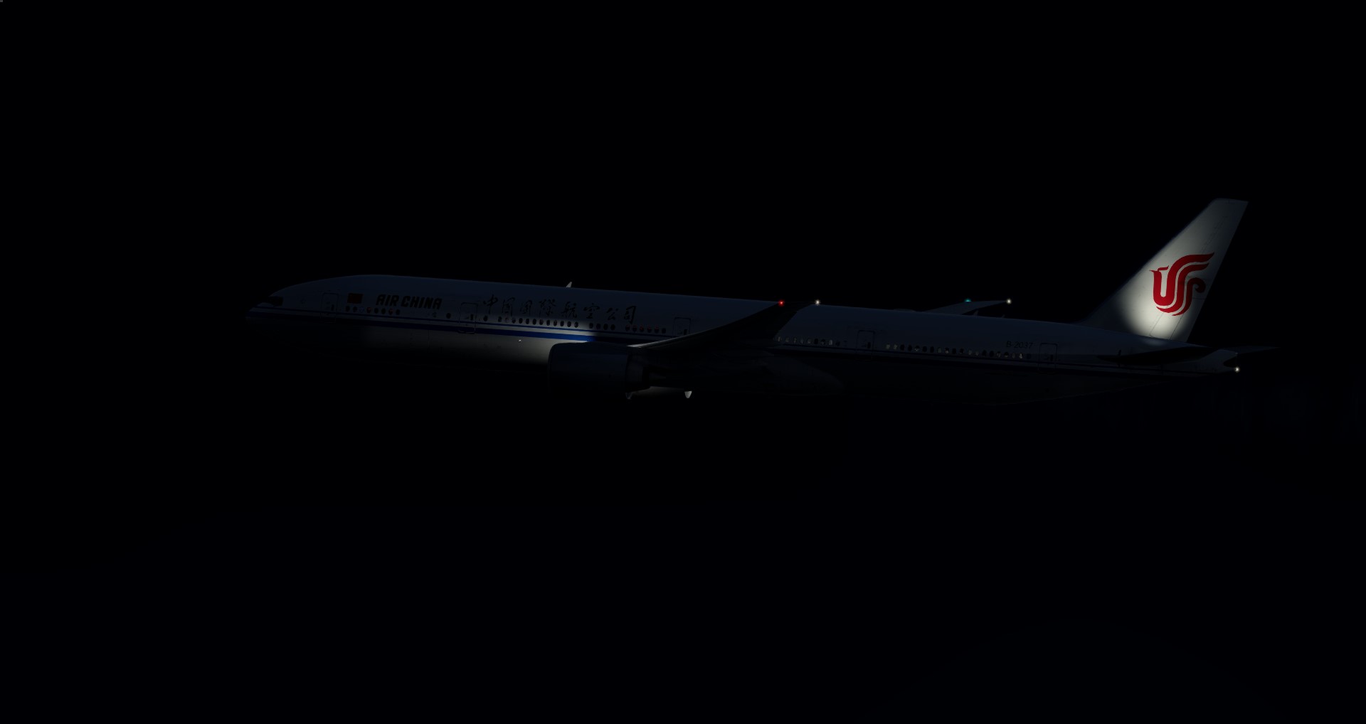 P3D V4 77W Air China ZBAA-CYUL-5545 
