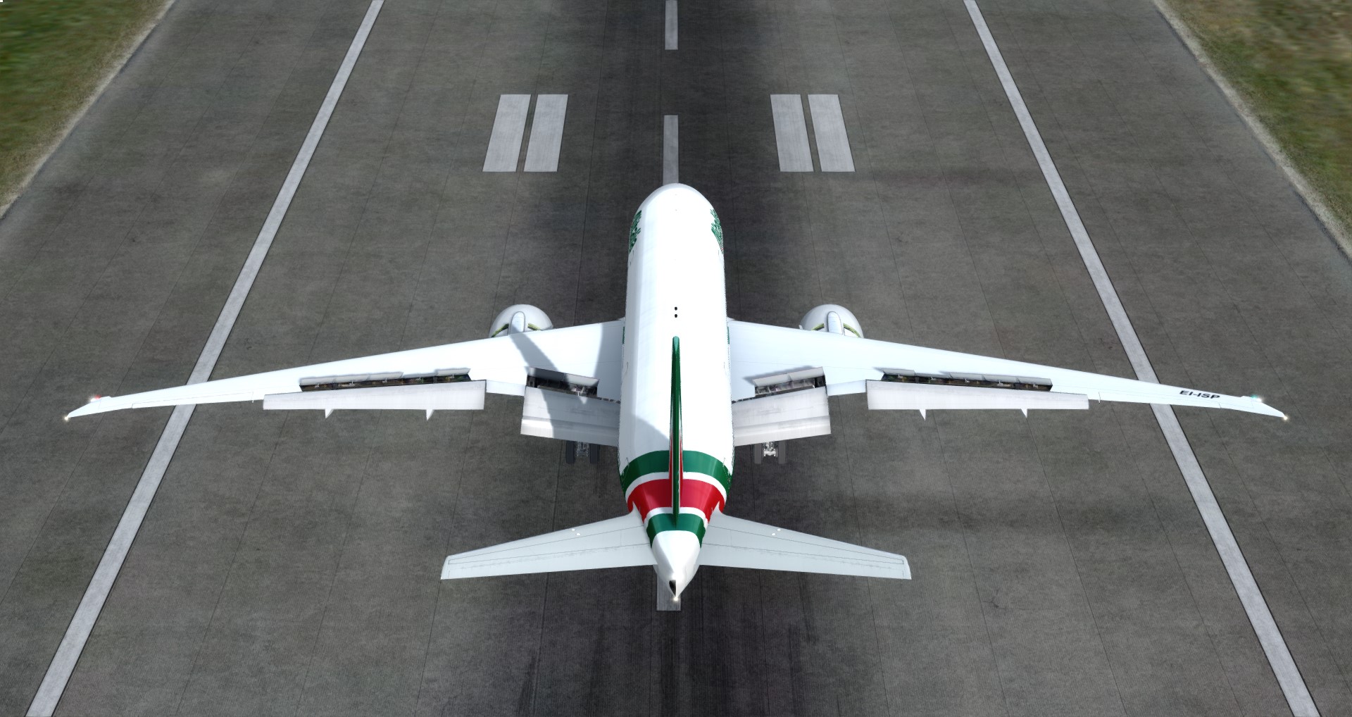 P3D V4 77L Alitalia VHHH-LIRF-2964 