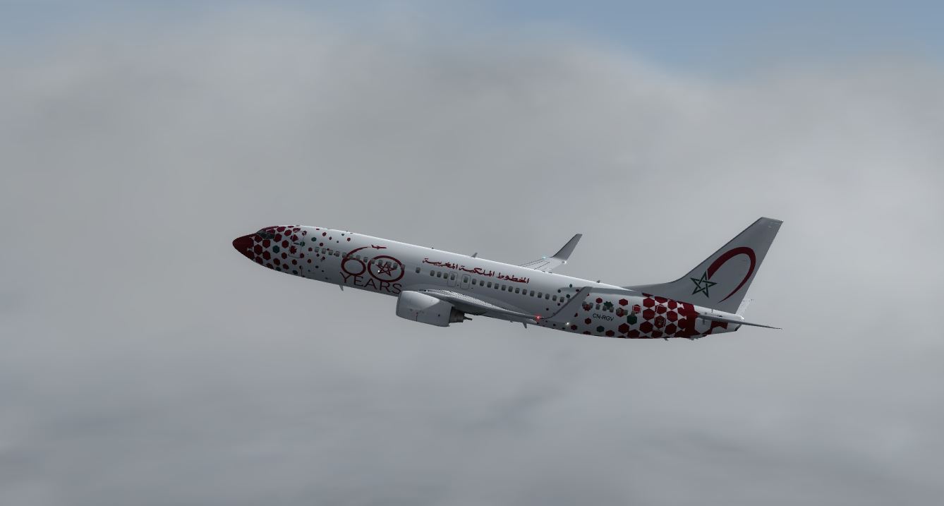 B737-800 RoyalAir 60years-5679 