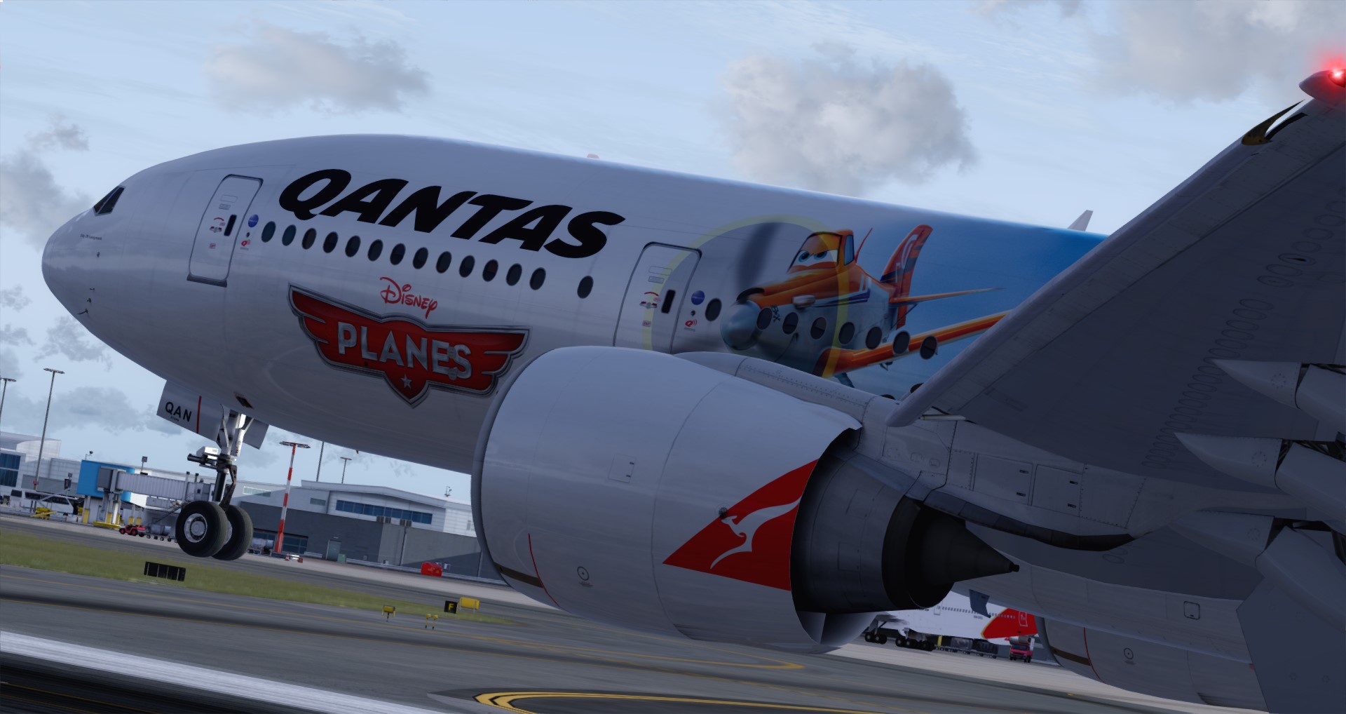 P3D V4 77L Qantas Airways PHNL-YSSY-2600 