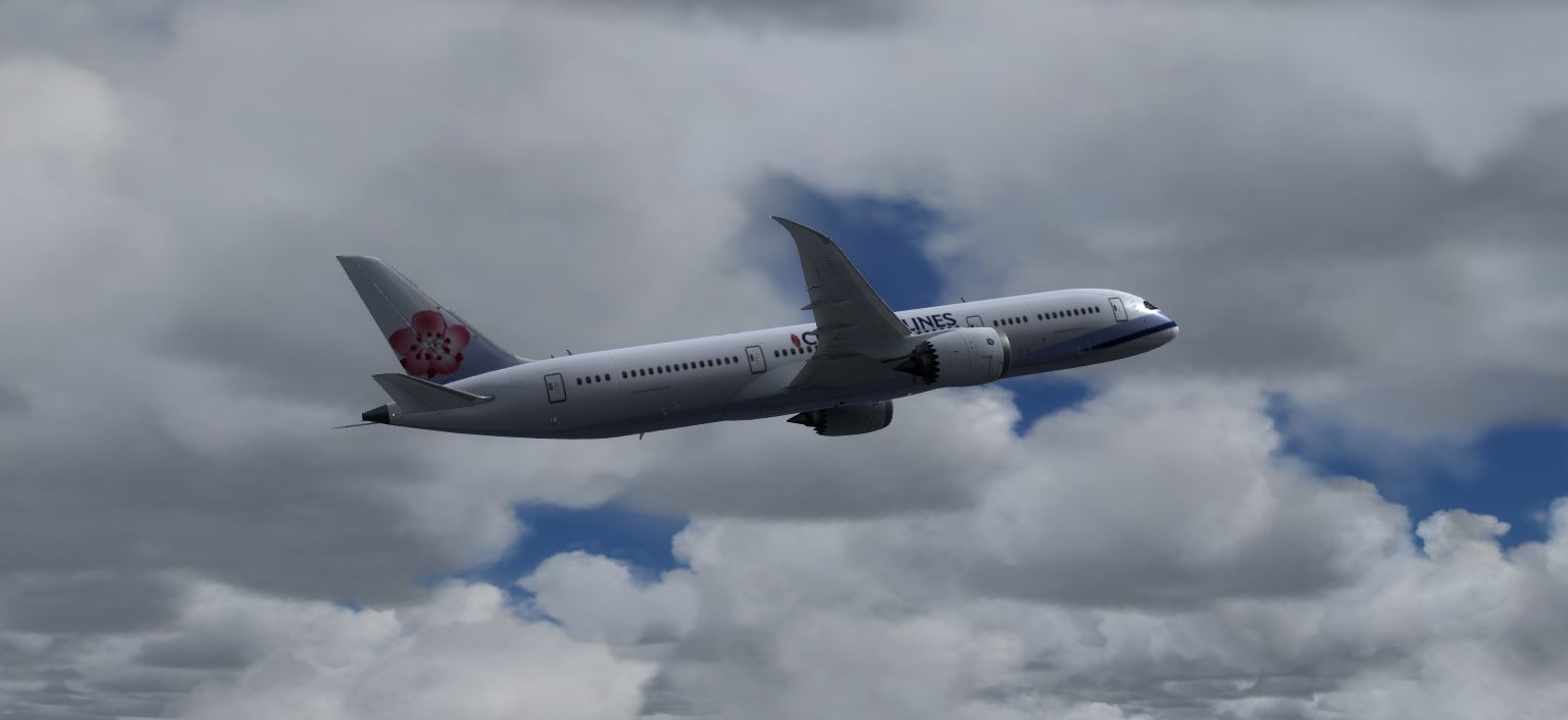 QW787-9 ChinaAirlines 2018-8474 