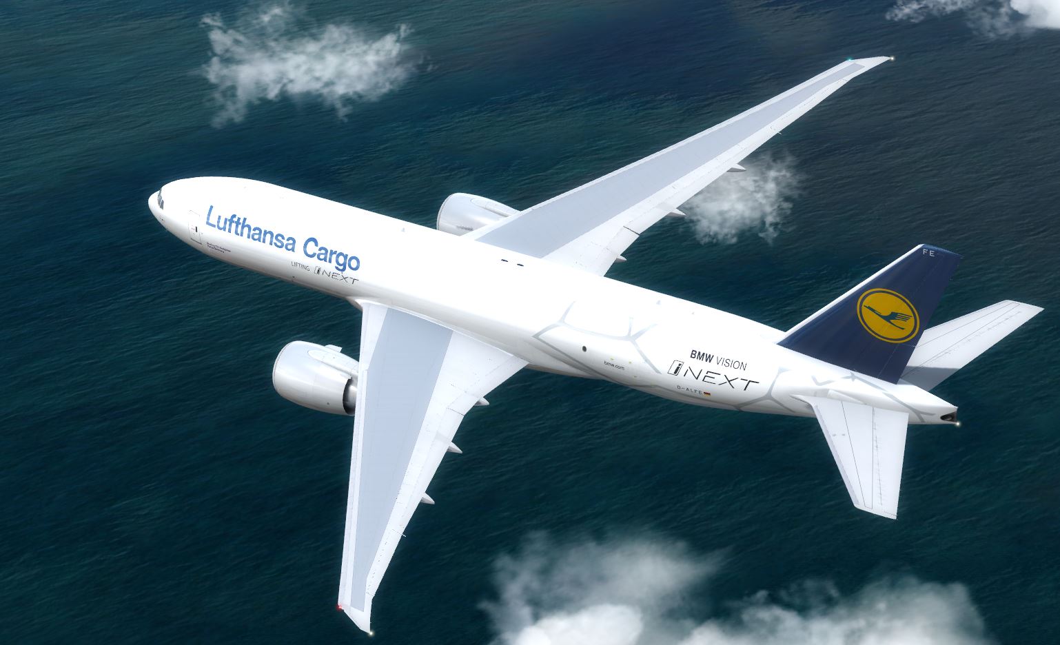[P3D] Lufthansa cargo 2019 BMW vision iNext livery-499 