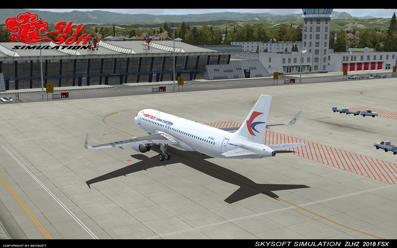 [地景发布] Skysoft Simulation 汉中城固机场 fsx 版正式发布！-3240 