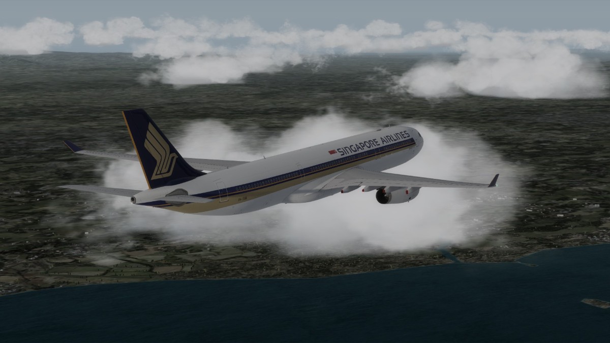 Singapore Airlines A333, WSSS-WIII-6306 