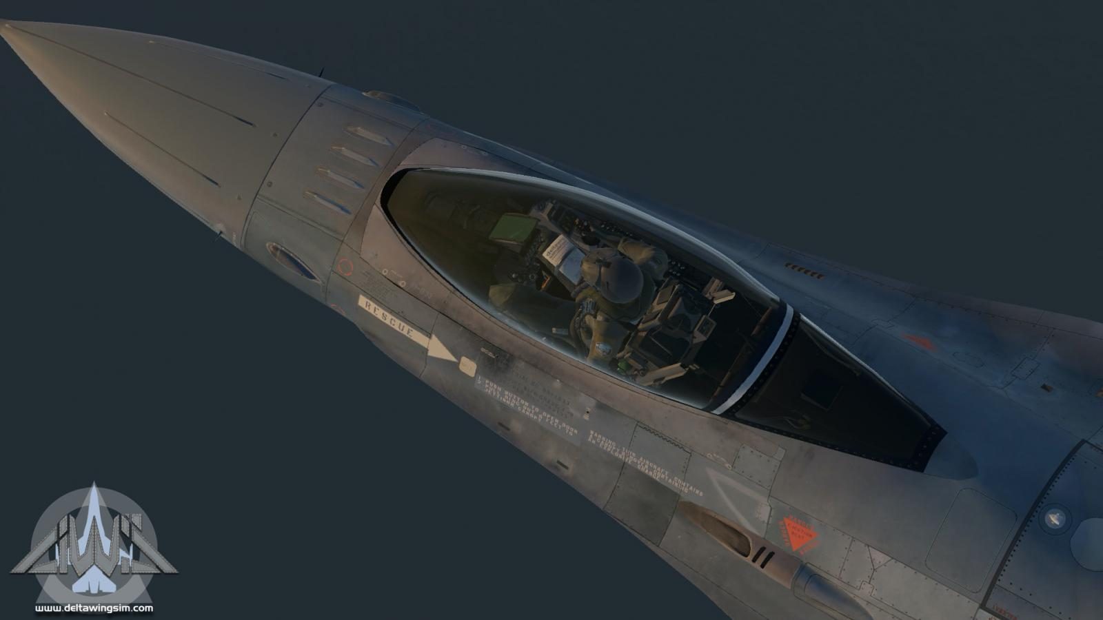DeltaWing Simulations 宣布 F-16  X-Plane 11-7338 