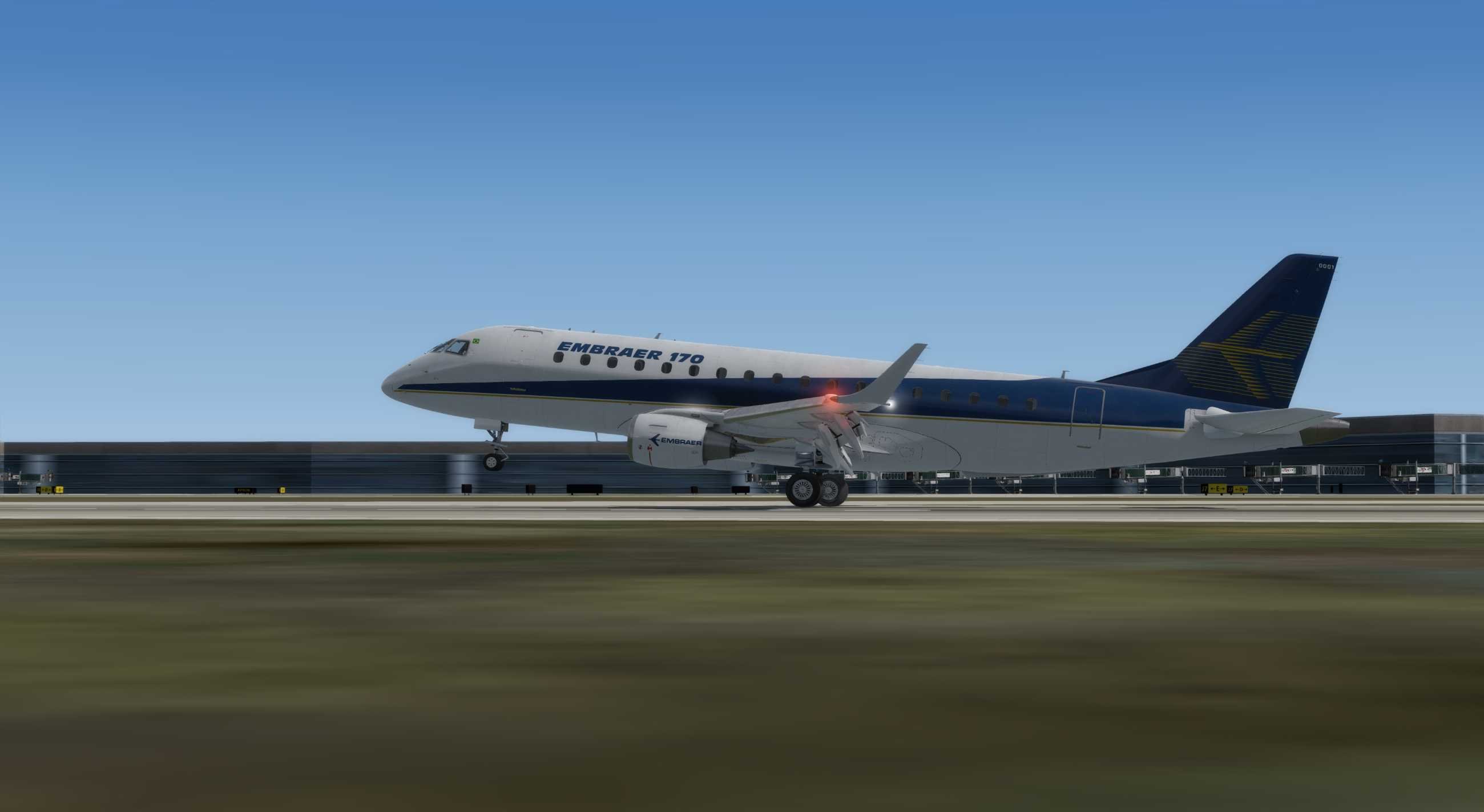 试飞EMB190 V3-3226 