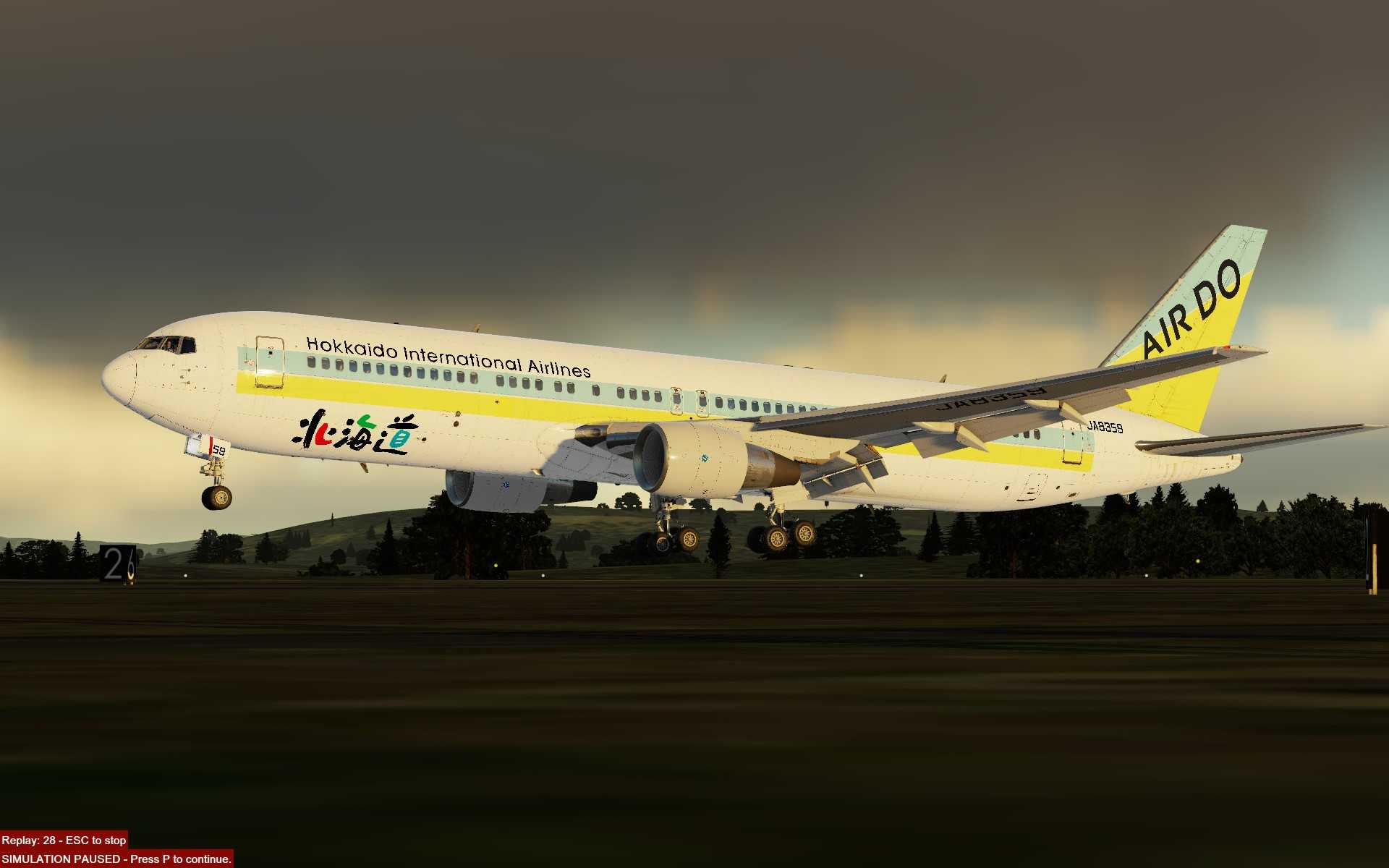 P3DV5夕阳时分的金色光芒-6593 