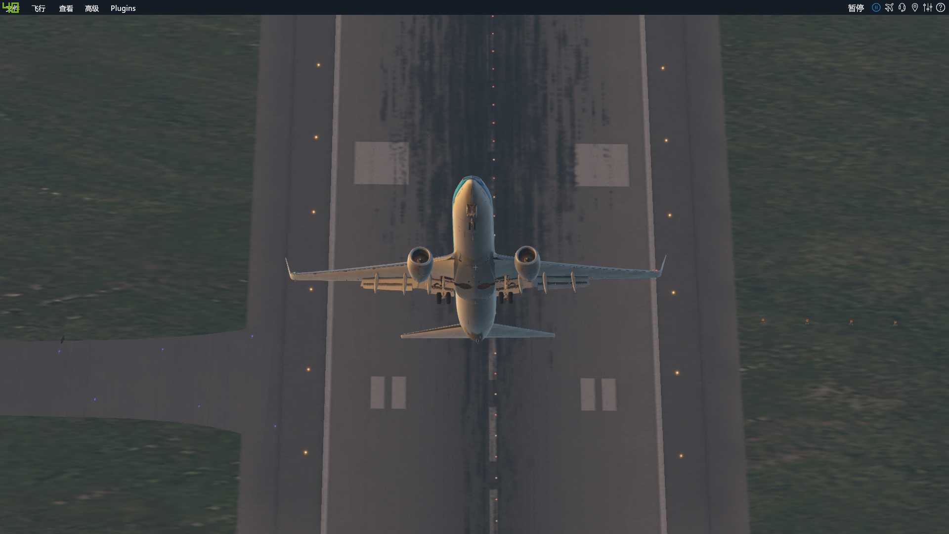 737旱地拔葱（也就只敢在模拟器里试一下了-7634 