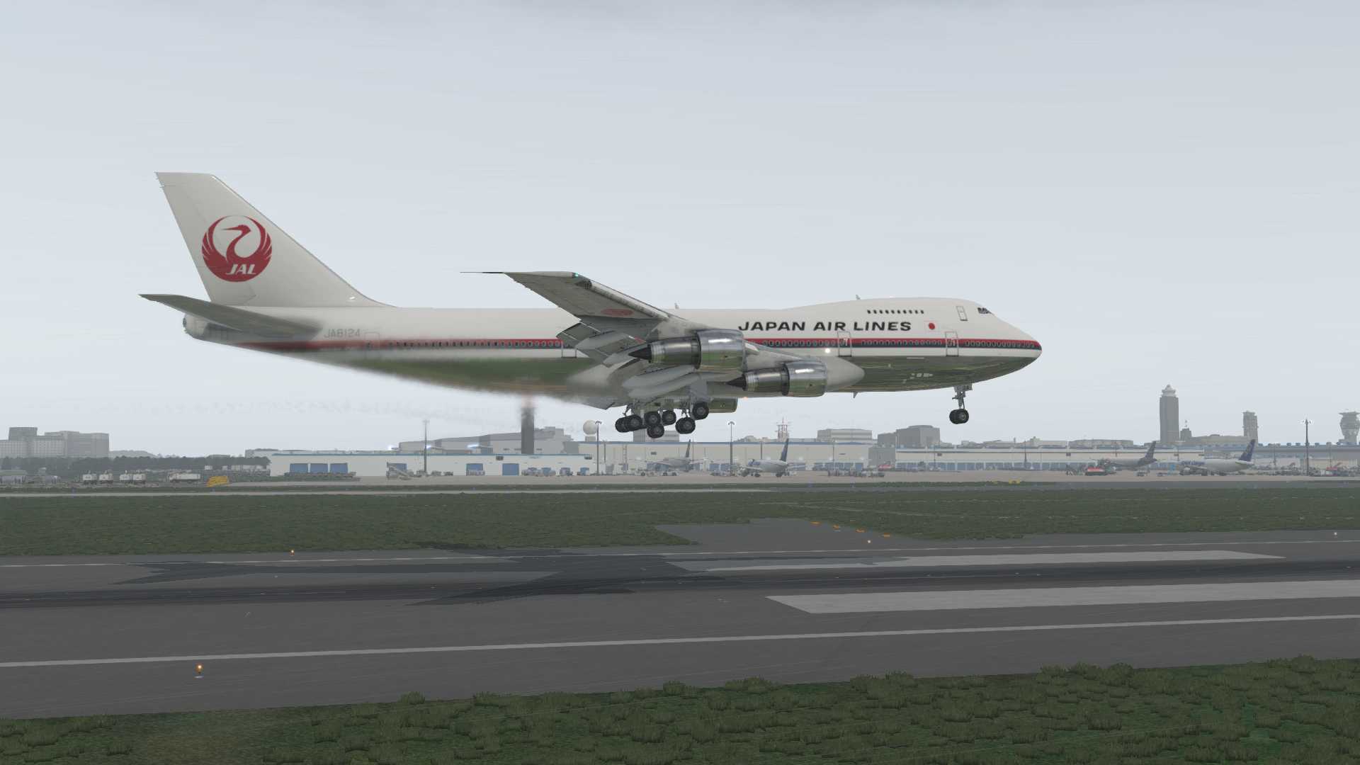 日本航空742降落东京成田-8261 
