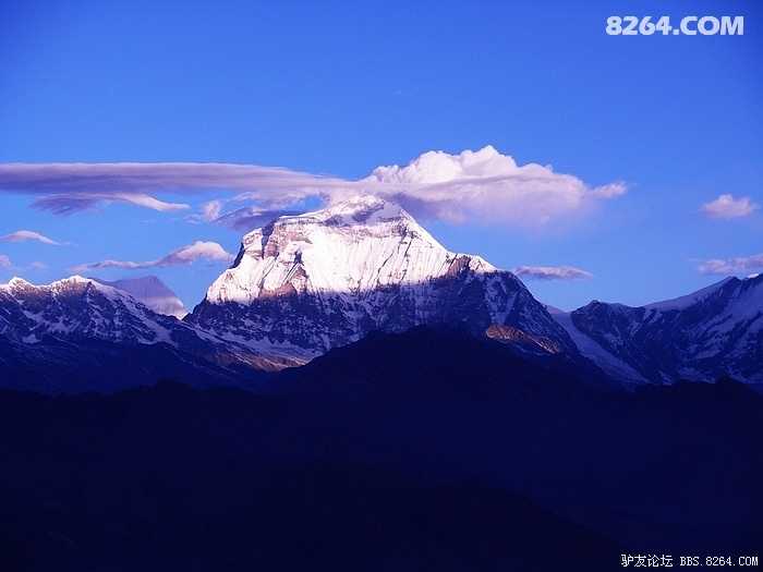 连载210道拉吉里峰-航拍喜马拉雅-7867 
