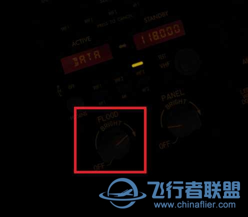 ZIBO737背景灯不亮-4599 