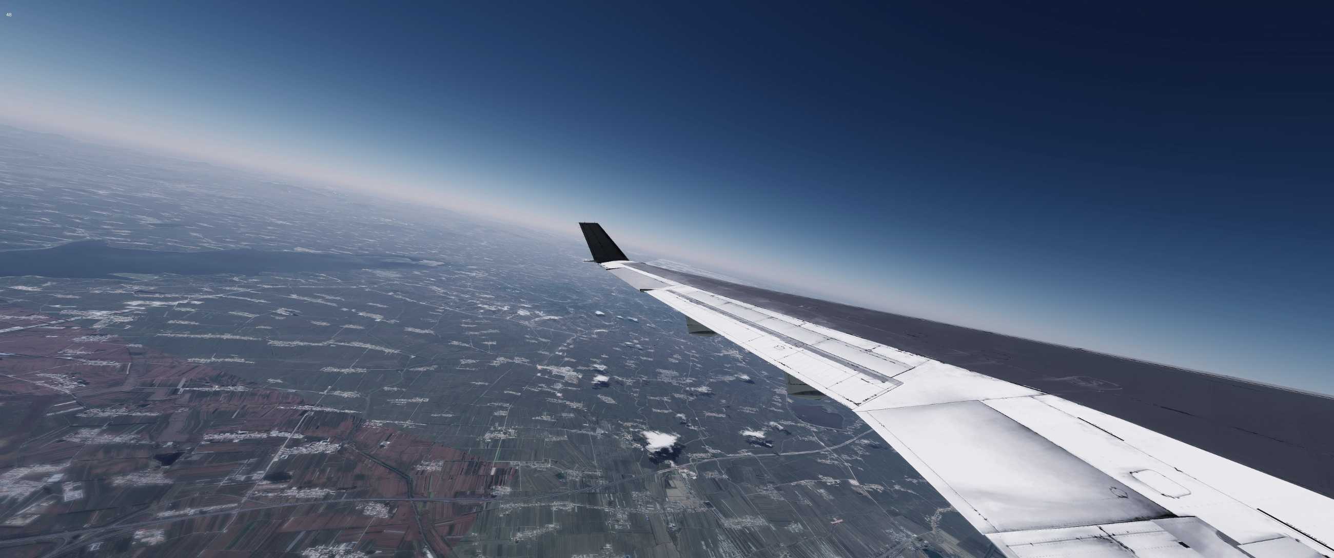 顶级画质下的XPLANE11，显卡在燃烧，电脑要爆炸！-8012 