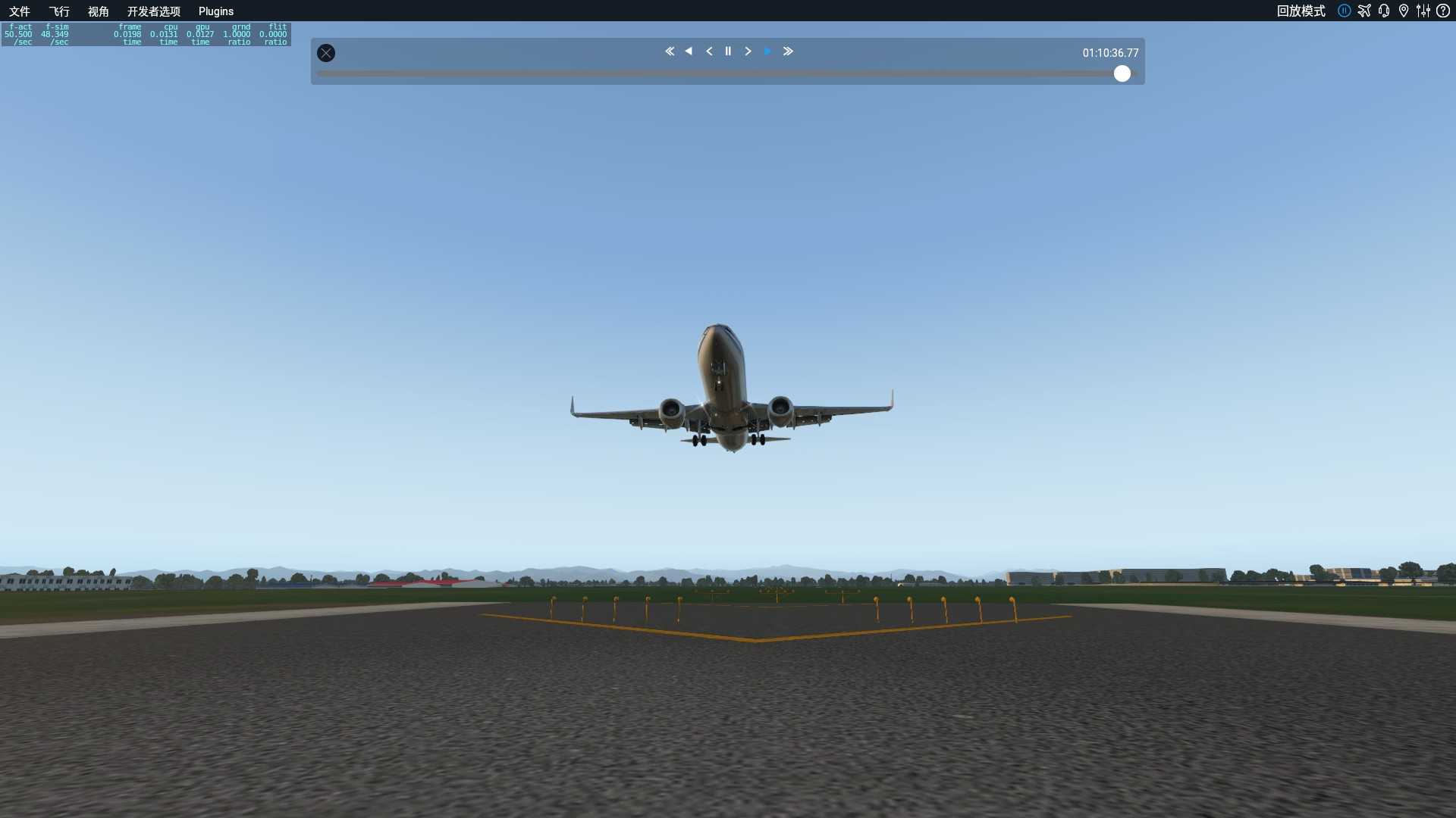 刚从P3D转到xplane来，感觉挺好的-8915 
