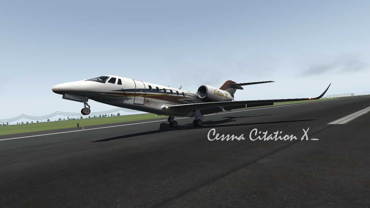MD-11F+Citation X-3717 