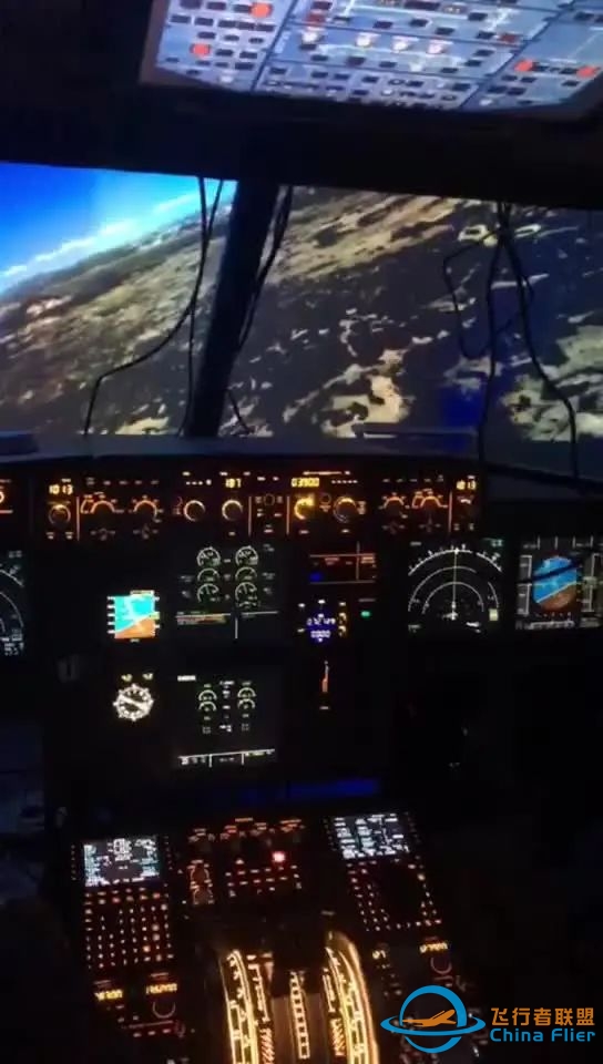 手工打造A320模拟机之主控制框架-7004 