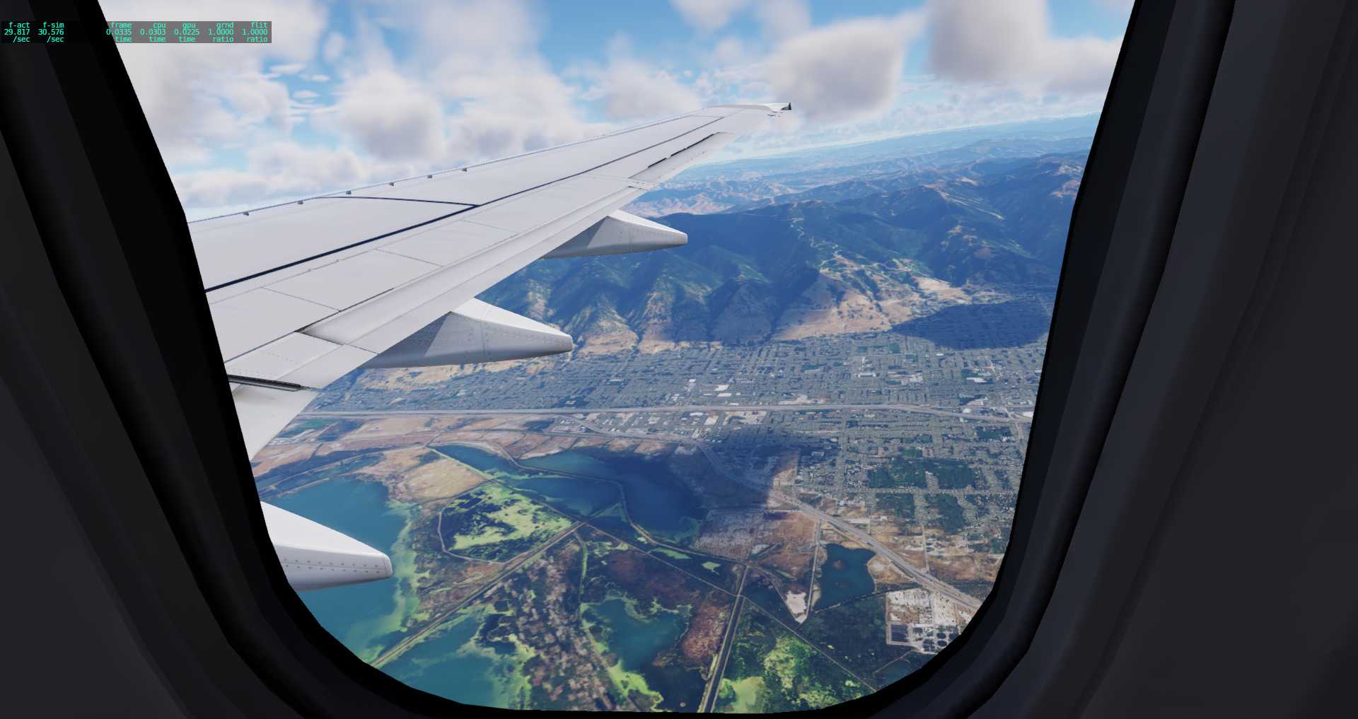 XP12  KSLC-KDEN-KTEX-KLAS-2297 