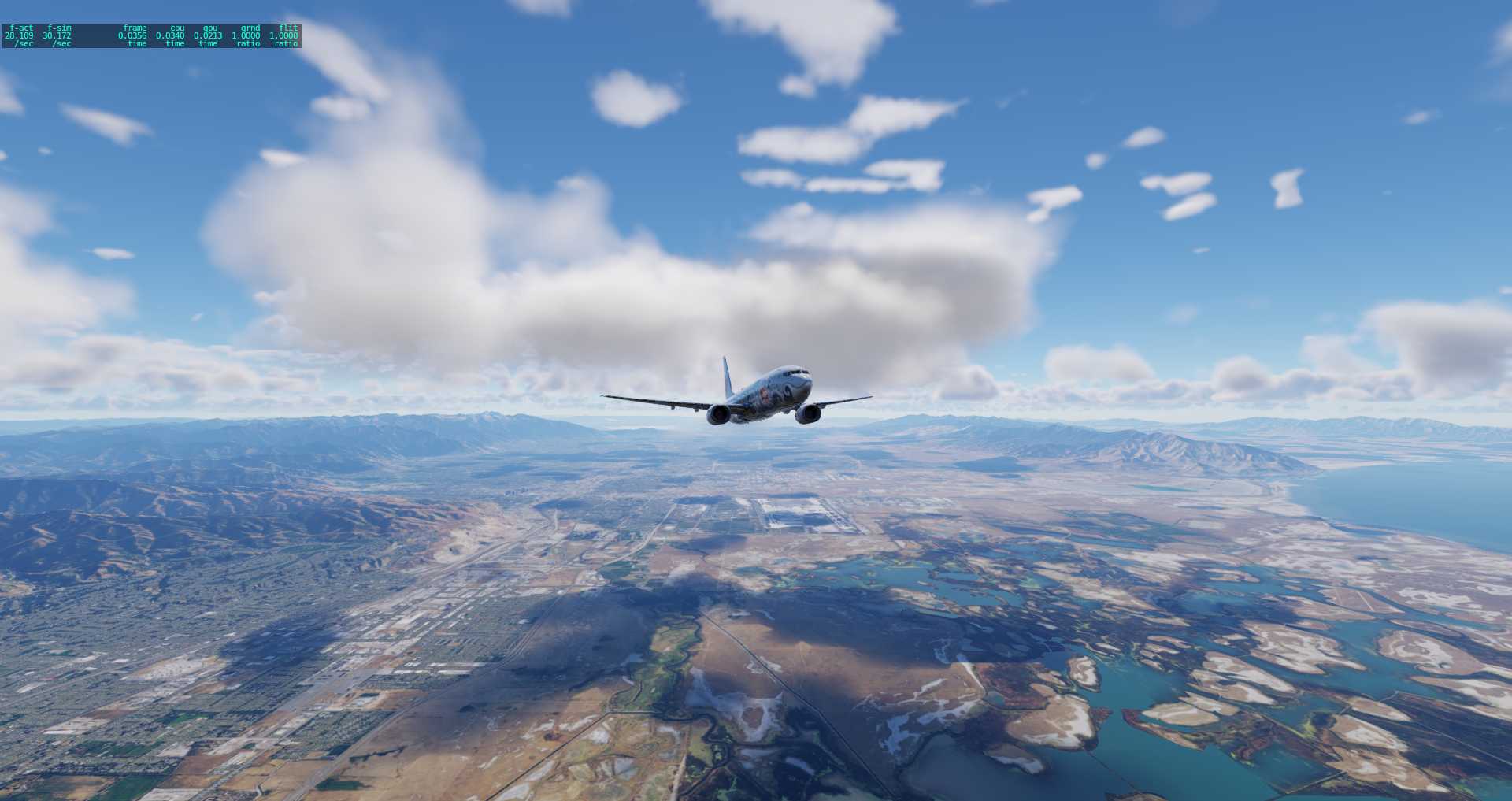 XP12  KSLC-KDEN-KTEX-KLAS-9896 