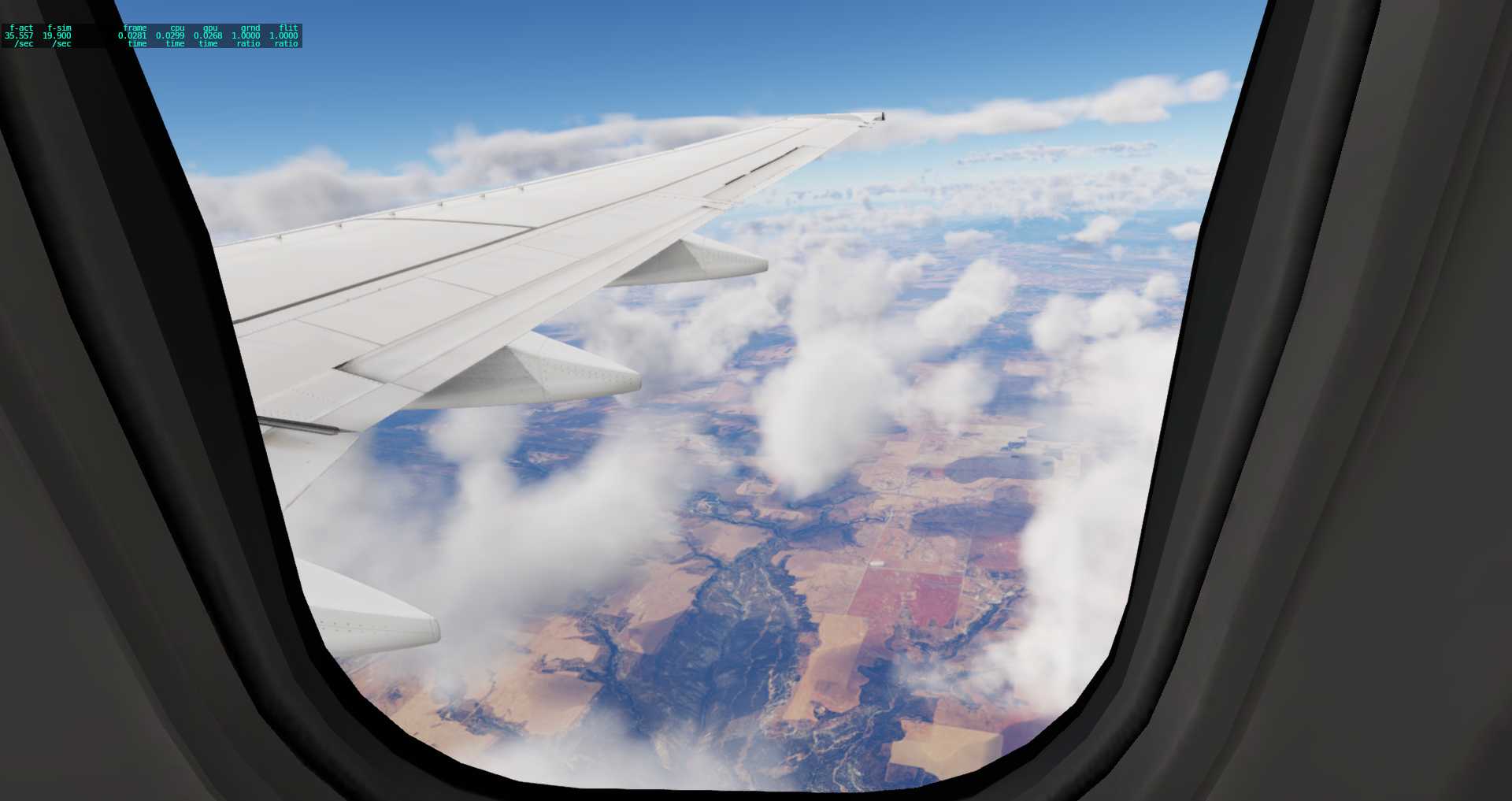 XP12  KSLC-KDEN-KTEX-KLAS-2950 