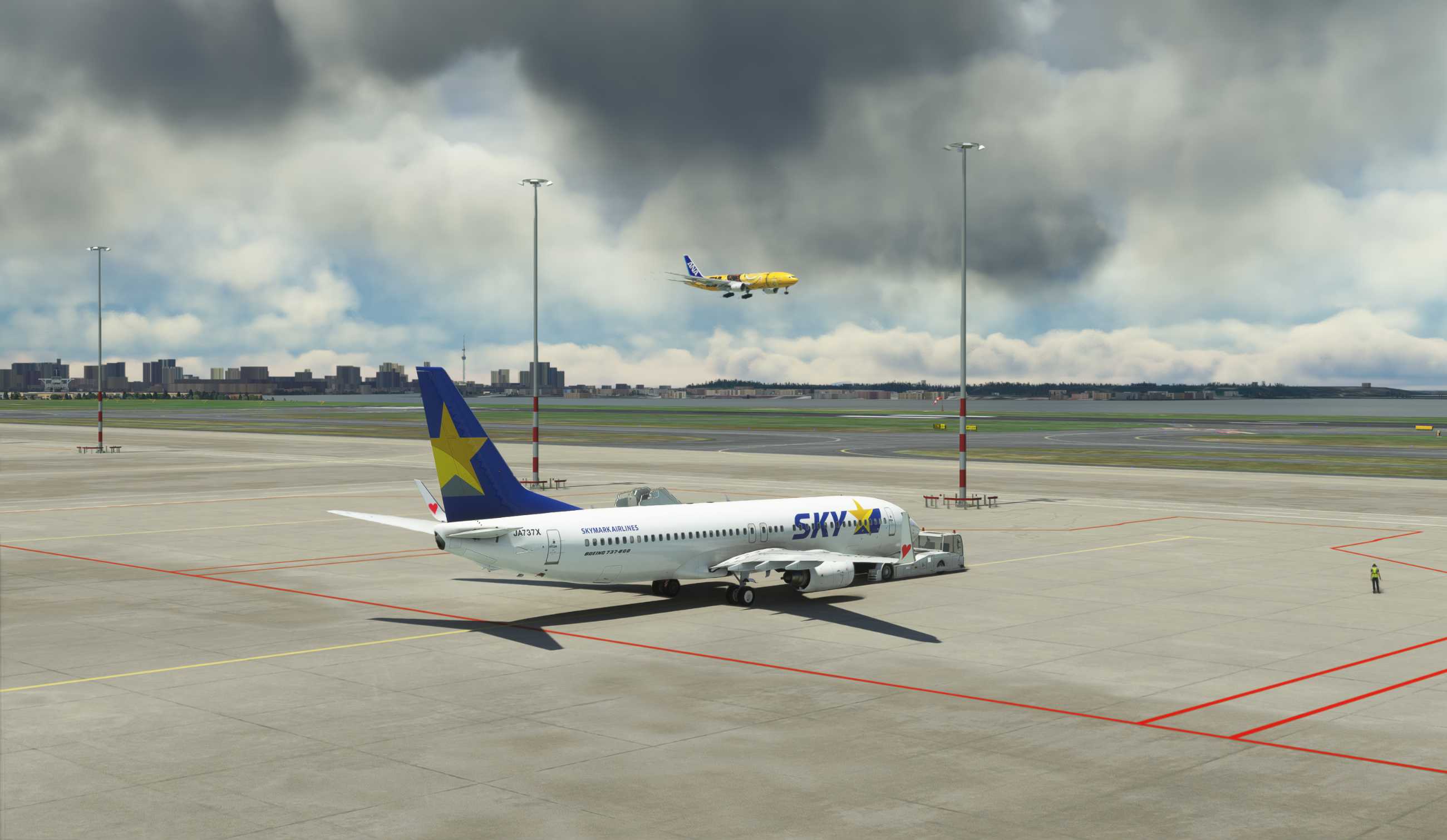 【MSFS】737-800 RJTT-RJCC-2291 