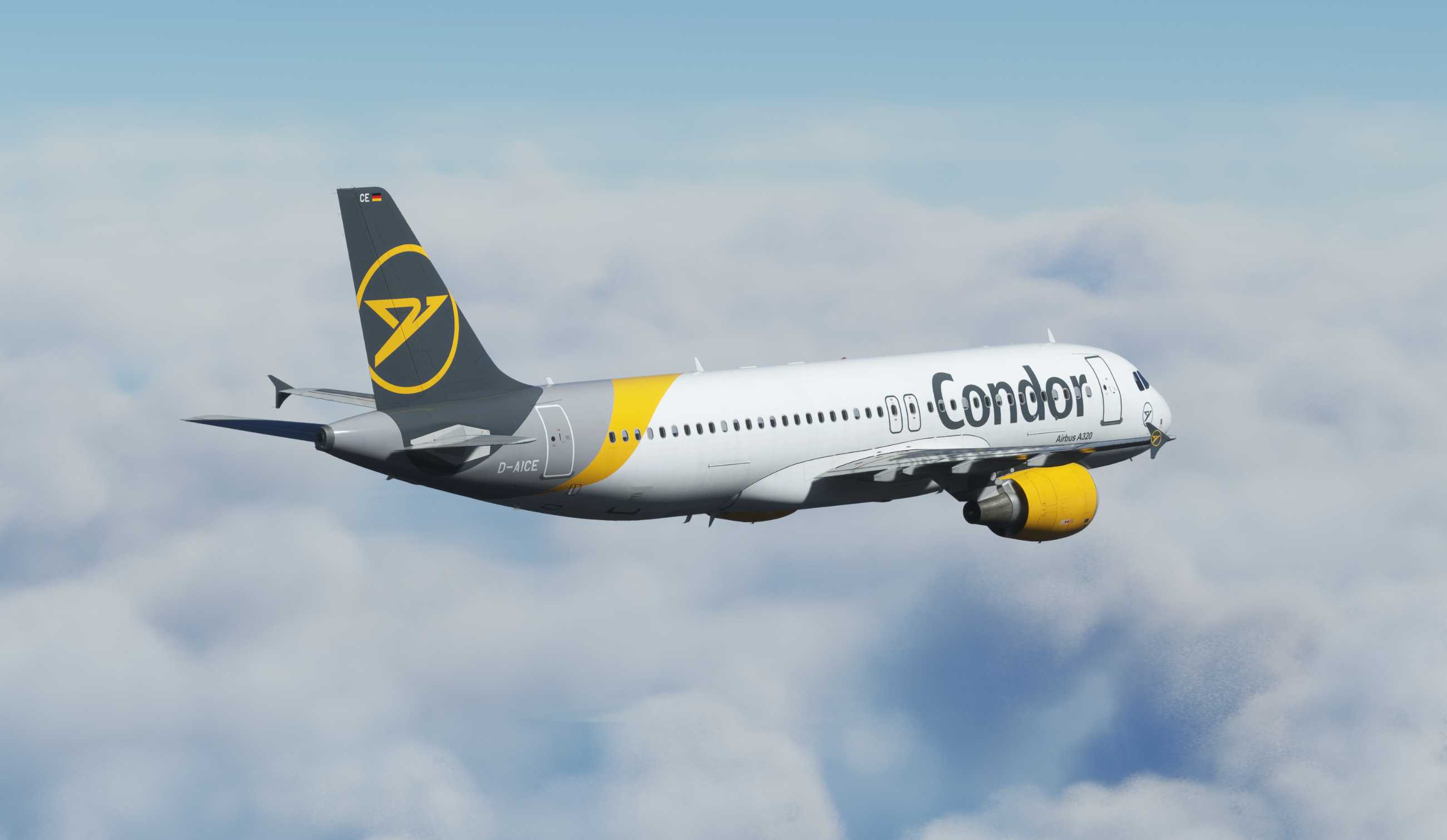 【MSFS】A320-200 EDDH-EKCH-9934 