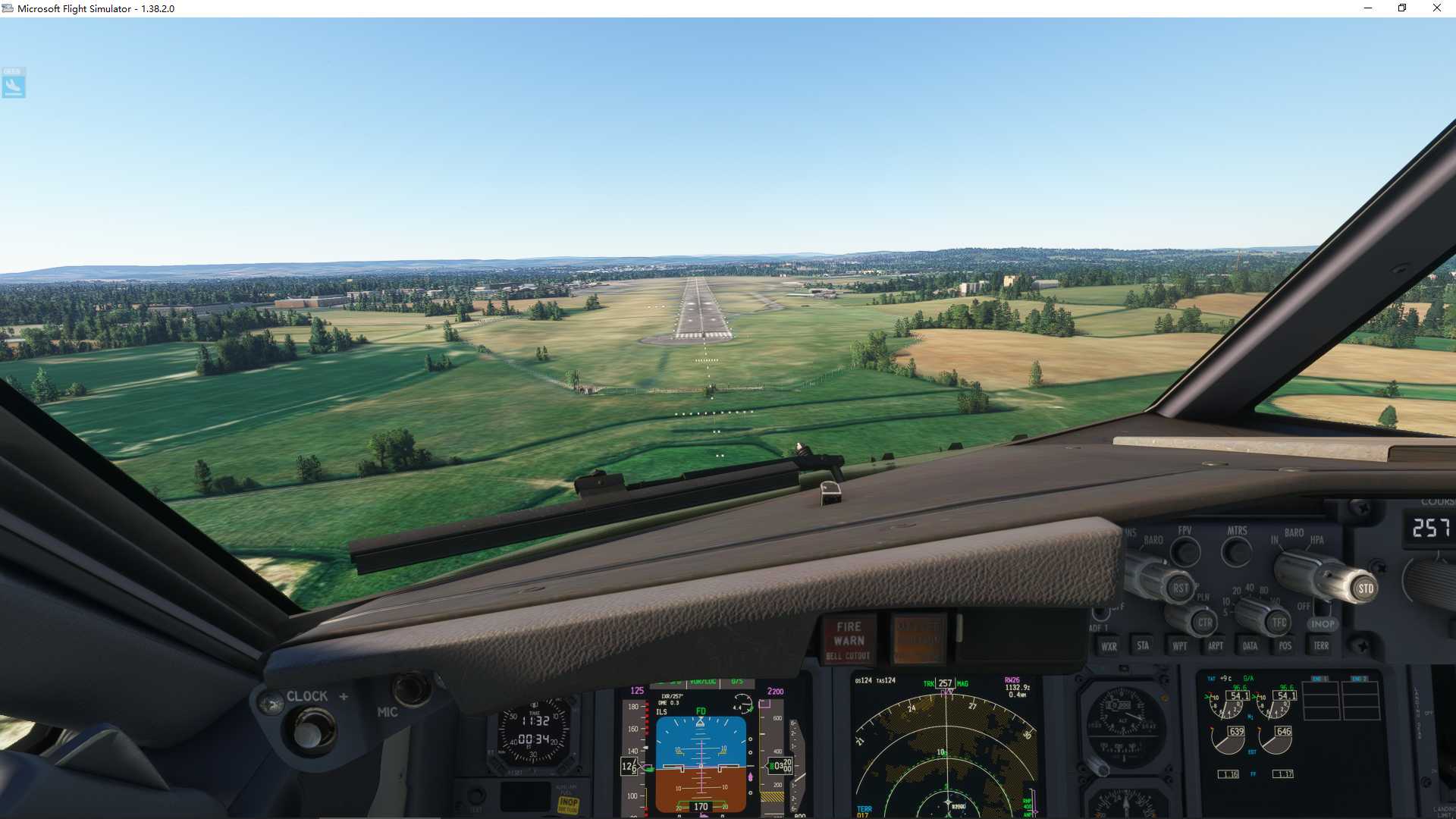 MSFS20  EGLC -----EGTE-440 