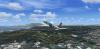 FSX B777 ANA JA754A @ RCTP takeoff